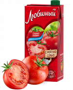 картинка Любимый сад 0,95л томат сок 1/12 от магазина
