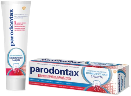картинка Пародонтакс Комплексная защита зубная паста 80гр 1/12 от магазина