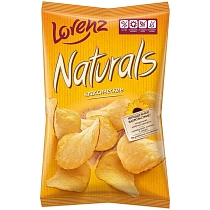 картинка Карт. чипсы “Naturals” 100гр 1/25 Классические, с солью  от магазина