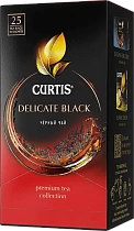 картинка Чай Curtis "Delikate Black" чёрный 25*1,7г от магазина