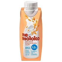 картинка Напиток овсяный "Nemoloko" классический лайт,вит. и минер 0,2л 1/27  от магазина