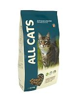 картинка ALL CATS  корм сухой д/взр кошек 2,4кг 1/5 с говядиной и овощами от магазина