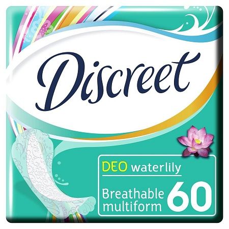   DISCREET    Deo Water Lily Multiform Trio 60 1/8  