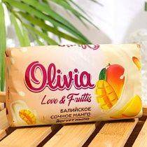 картинка Мыло твердое ALVIERO "Olivia Love Nature/Fruttis" 140гр 1/48 Балтийское сочное манго от магазина