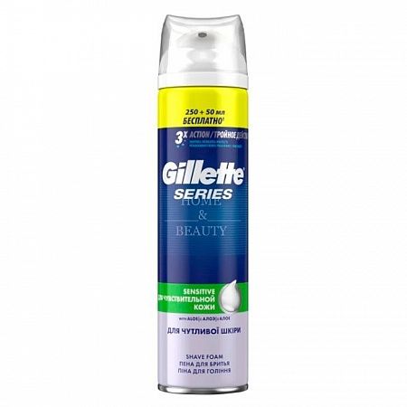   / Gillette Sensitive  , 250+50 .  