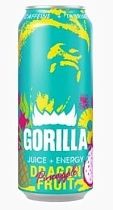 картинка Напиток Gorilla DRAGON FRUIT PINEAPPLE 0,45л ж/б 1/24 б/алк (C вкусом питайи и ананаса) от магазина