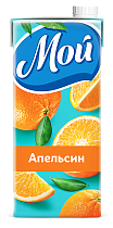 картинка Сок "Мой" нектар 0,95л 1/12 Апельсиновый от магазина
