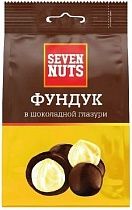картинка Фундук в шоколадной глазури 150гр 1/12 ТМ "Seven Nuts" от магазина