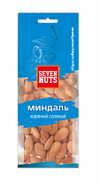 картинка Миндаль жареный солёный 100гр 1/12 ТМ "Seven Nuts" от магазина