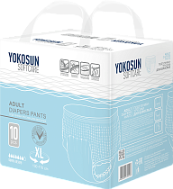 картинка Подгузники трусики "YokoSun" XL, 10шт 1/8 для взрослых от магазина