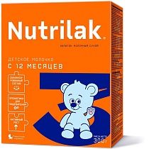 картинка Детское молочко нап. молочный сухой "Нутрилак (Nutrilak) 3 " 300гр 1/12 от магазина