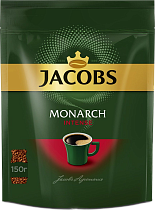 картинка кофе "JACOBS" Монарх пакет 1/9 150гр Intense от магазина