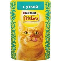 картинка Фрискис 85гр/24 д/кошек Утка в подливе от магазина