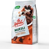 картинка Мюсли запеченные с шоколадным вкусом и орехами 300гр 1/12 Кунцево от магазина