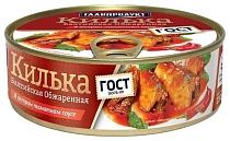 картинка Килька балтийская в томатном соусе 230гр/48 (Главпродукт) от магазина