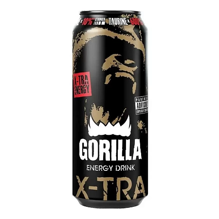 картинка Напиток Gorilla 0,45л ж/б 1/24 б/алк ("Gorilla Extra Energy") от магазина