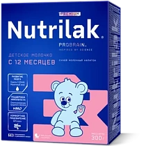 картинка Детское молочко нап. молочный сухой "Нутрилак (Nutrilak Premium) 3 " 300гр 1/12 от магазина