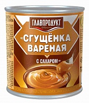 картинка Сгущенка Вареная с сахаром Главпродукт 380гр 1/20 от магазина