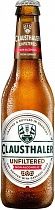 картинка Пиво светлое Клаустаер 0,33л ст/б 1/24 нефильтрованное безалкогольное от магазина