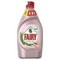 картинка Средство для мытья посуды Fairy Нежные руки Розовый Жасмин и Алоэ Вера 450мл 1/21 от магазина