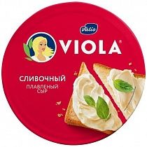 картинка Сыр плавленый "Виола" Сливочный 45% 130гр 1/10 от магазина