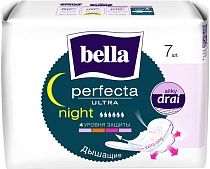 картинка Прокладки Bella Perfecta Ultra Night силки драй 7шт 1/24 от магазина