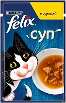 картинка Феликс фольга 48гр/30 суп с курицей от магазина